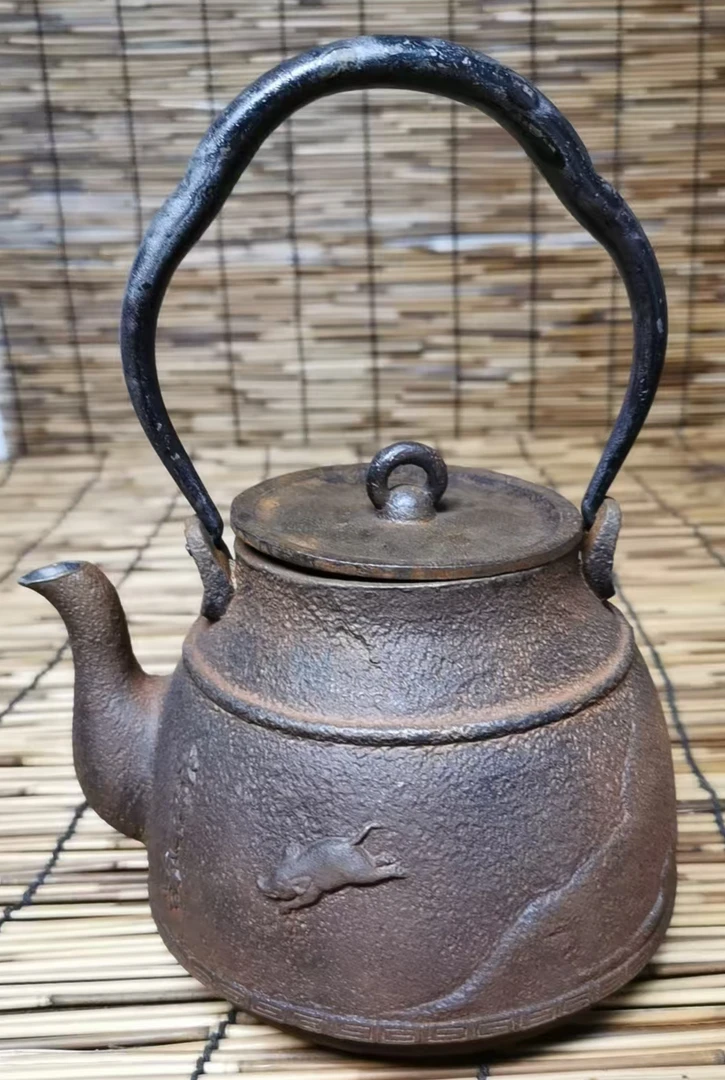 红皮仙鹤壶1.3升左右直播专用链接煮水复古手工茶壶