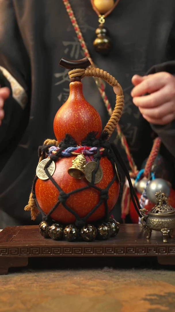 144大漆一物一拍记葫堂出品【不带手串】