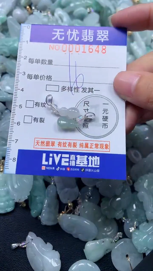 颈饰未镶嵌翡翠1648