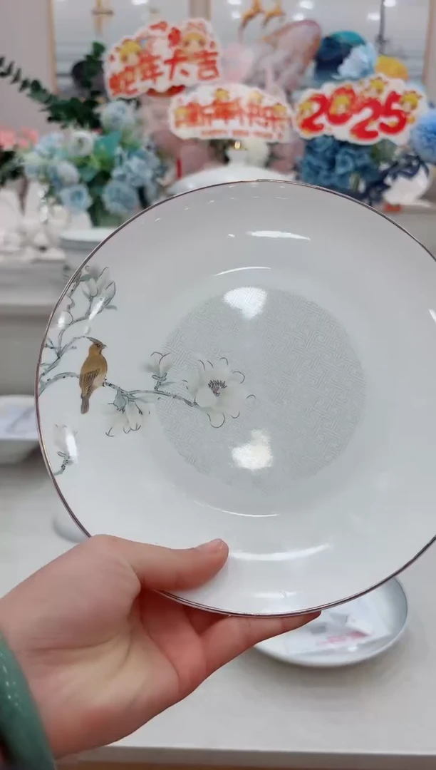 【闪购商品】碗单拍繁华似锦一个大汤煲和2个面碗