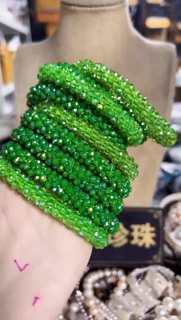 未镶嵌淡水珍珠珠宝奇石YX手链一条