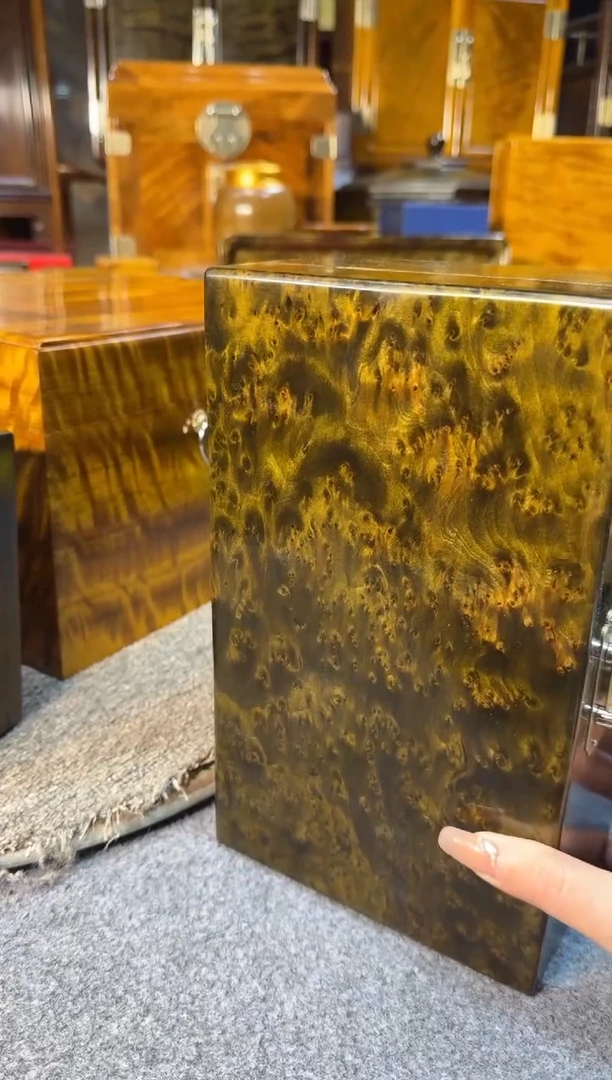 【闪购商品】乌木类成套家具阴沉乌木首饰盒Y124