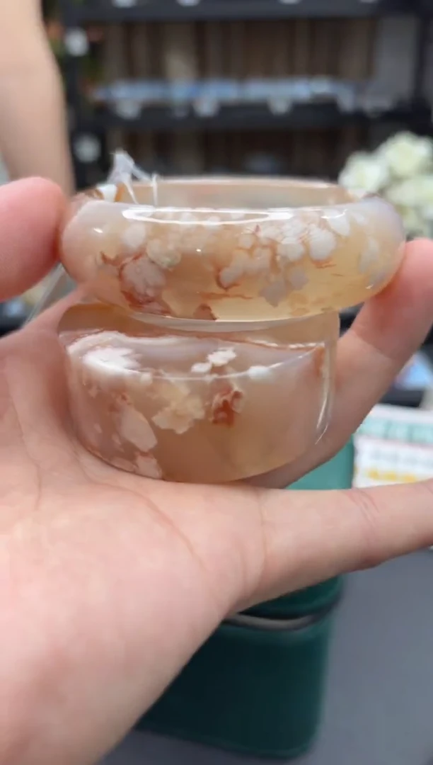 未镶嵌手镯石英质玉163(60圈赠送镯心)