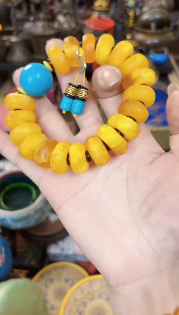 【闪购商品】蜜蜡手链未镶嵌【闪购商品闪购商品】