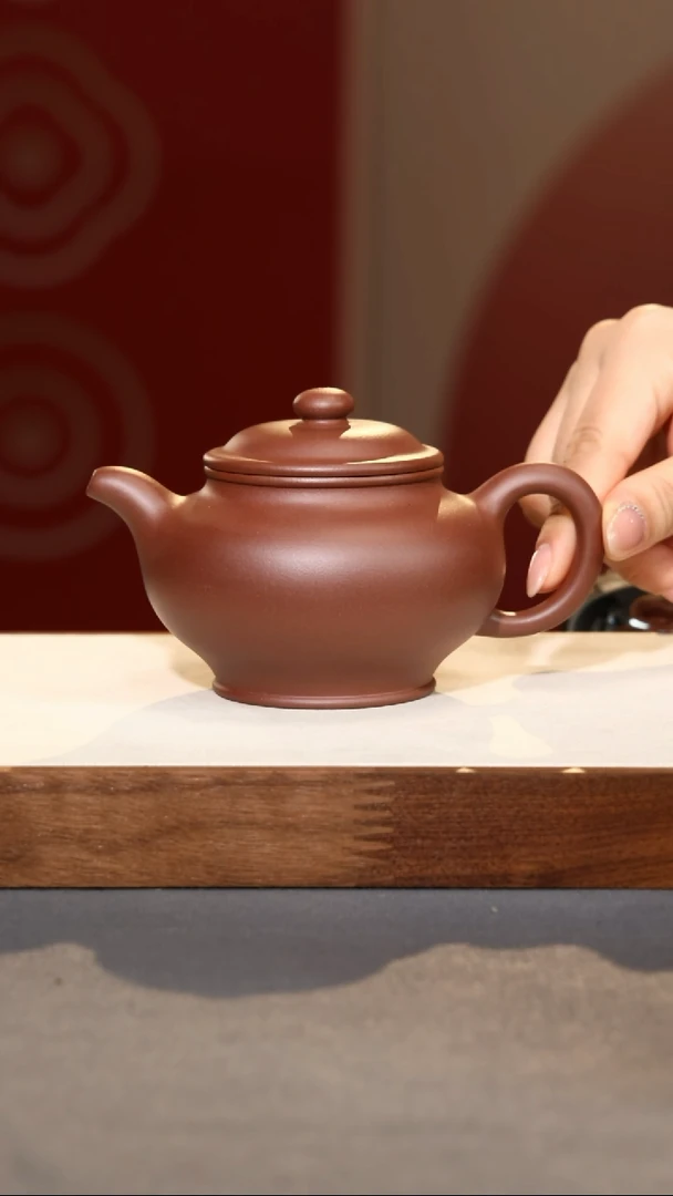 【闪购商品】紫砂茶壶大亨掇只-底槽青-270cc