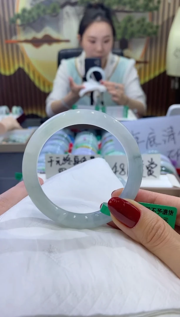 未镶嵌手镯翡翠00011257