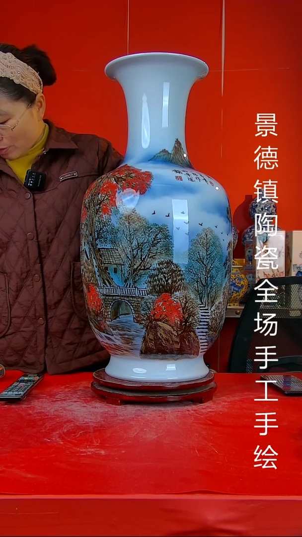 摆件陶瓷景德镇陶瓷 全场手工手绘