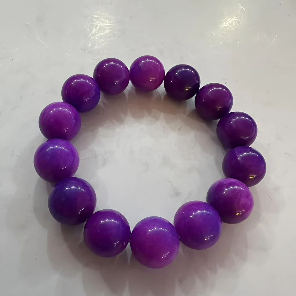 高定— 珍藏 紫龙脂 气质手串（S19)