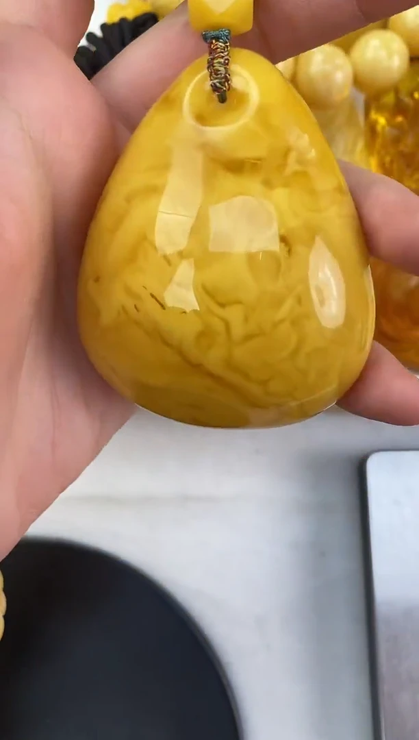 裸石琥珀未镶嵌天然琥珀蜜蜡