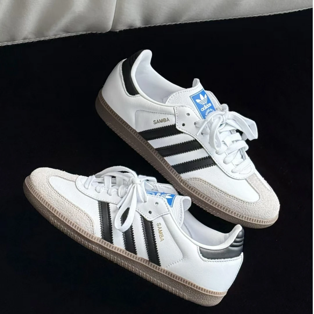 甄选阿迪达斯复古男女鞋三叶草德训经典运动百搭休闲鞋