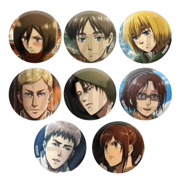 【拆包日谷】《进击的巨人》wit冬季博览/兵长个人池吧唧盲盒t（代拆）