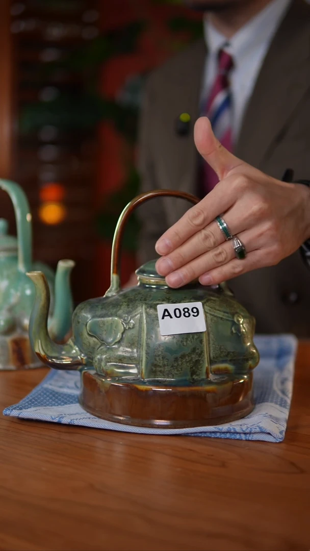 当代A089大象壶陶瓷