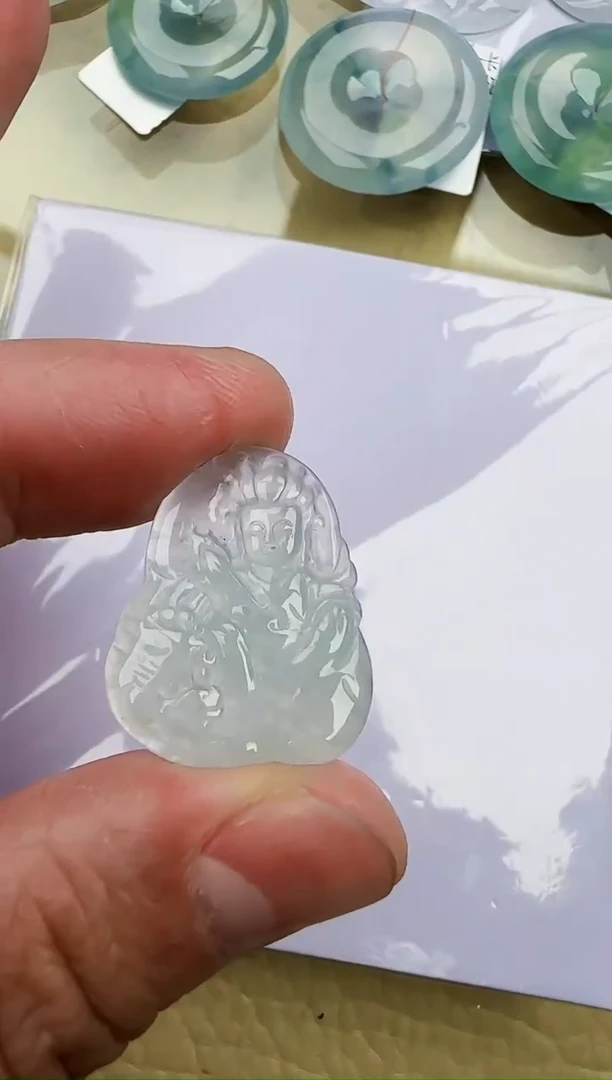 颈饰未镶嵌翡翠缅甸翡翠a货