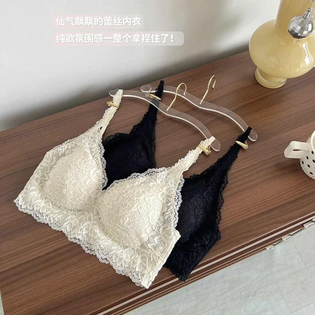 【法式高定蕾丝美背】纯欲氛围感百搭无痕女士内衣-2525