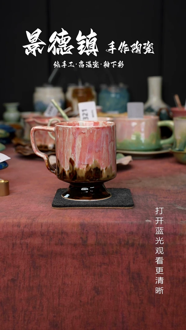 原创景德镇手工高温陶瓷386