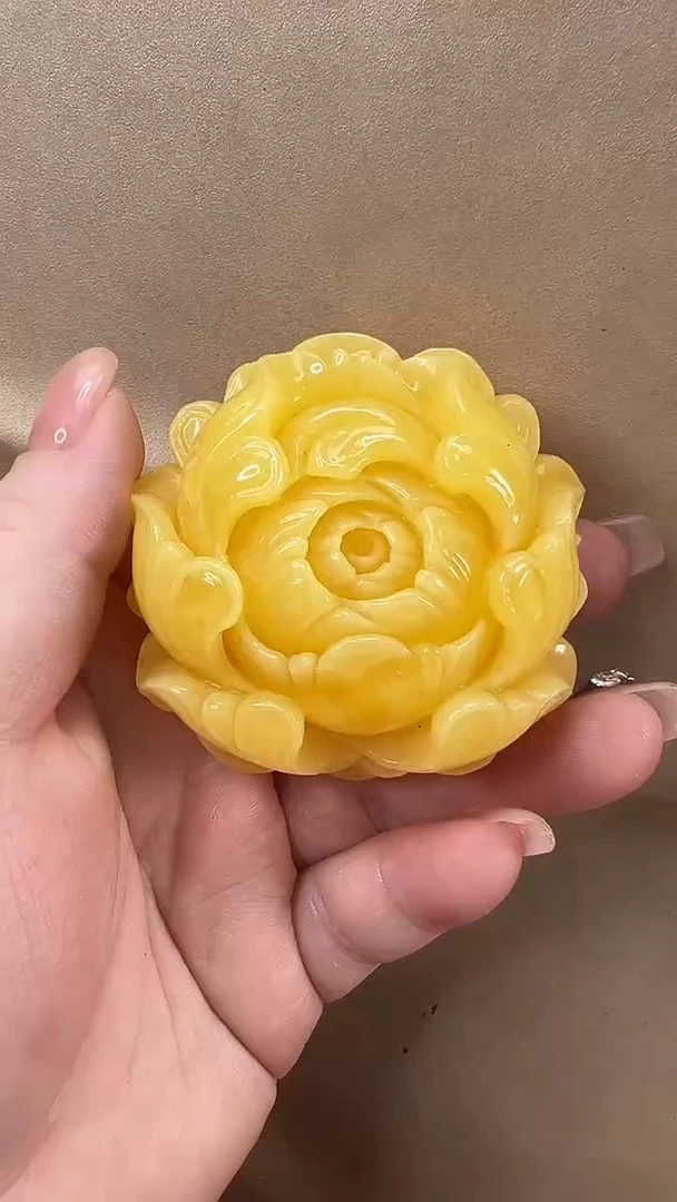 琥珀颈饰未镶嵌吊坠