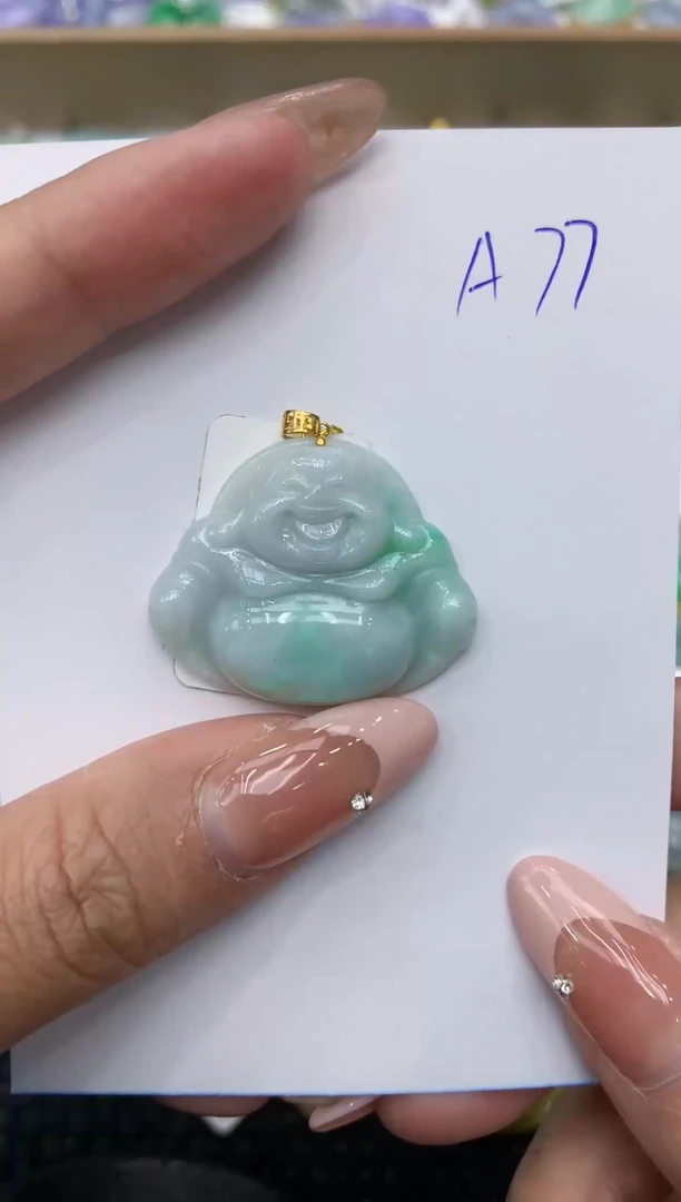 【闪购商品】翡翠颈饰18K金镶嵌111111111