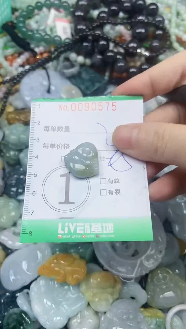 颈饰未镶嵌翡翠闪购0090575
