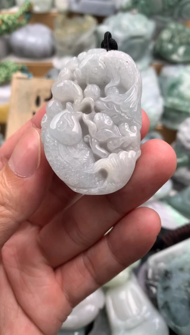 吊坠(不含链)未镶嵌翡翠1