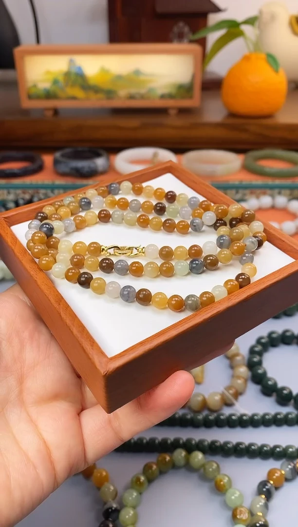 未镶嵌手串和田玉新疆楼兰多宝