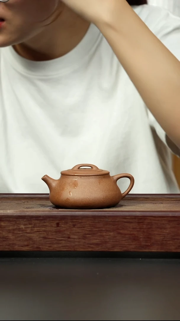 紫砂茶壶老段 纳瓢