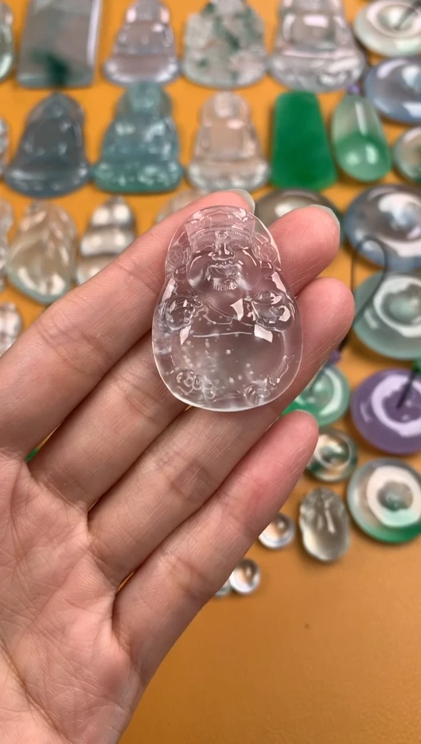 颈饰未镶嵌翡翠35.6-26.4-4.9