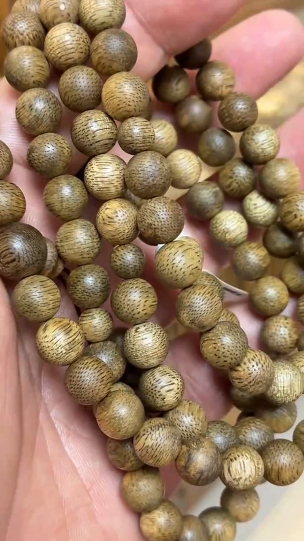 沉香手串 文莱圆珠长串0.9多样性发其一
