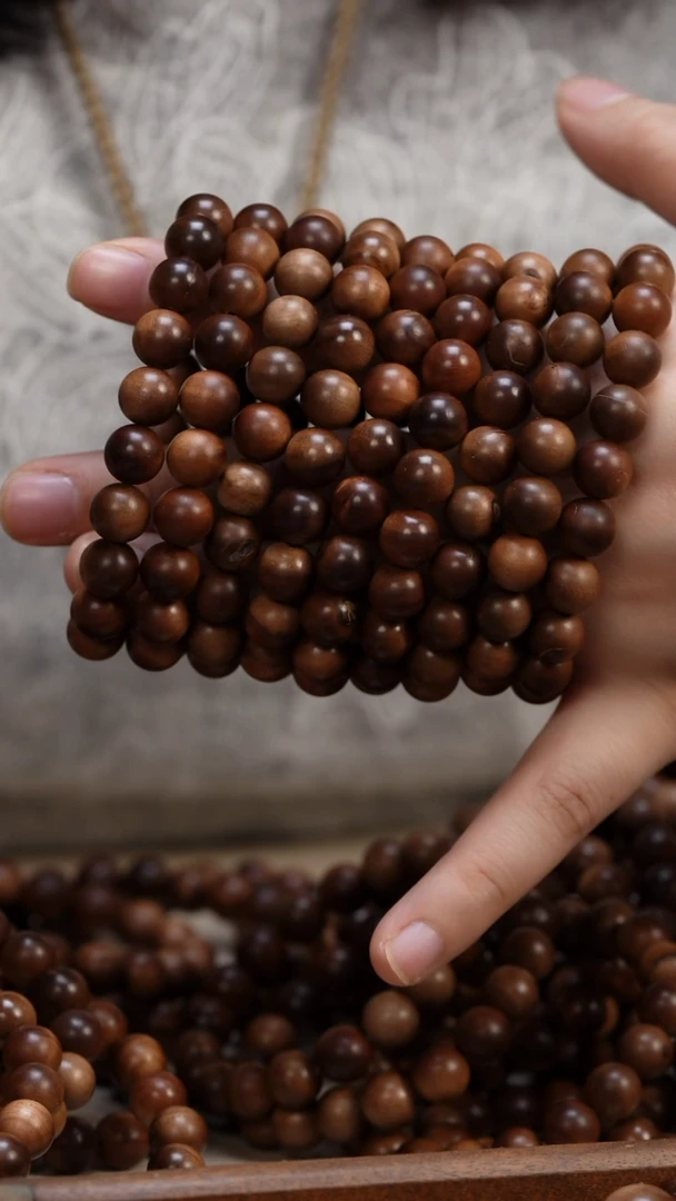 檀香木手串/手链老山檀香1.0圆珠多样式发其一瑕疵