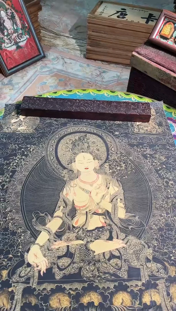 卷轴画天天的唐卡tk160