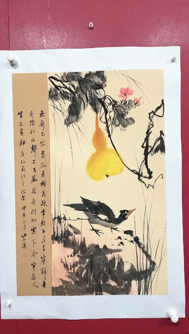 【闪购商品】绘画37林紫仪绘画作品68*45