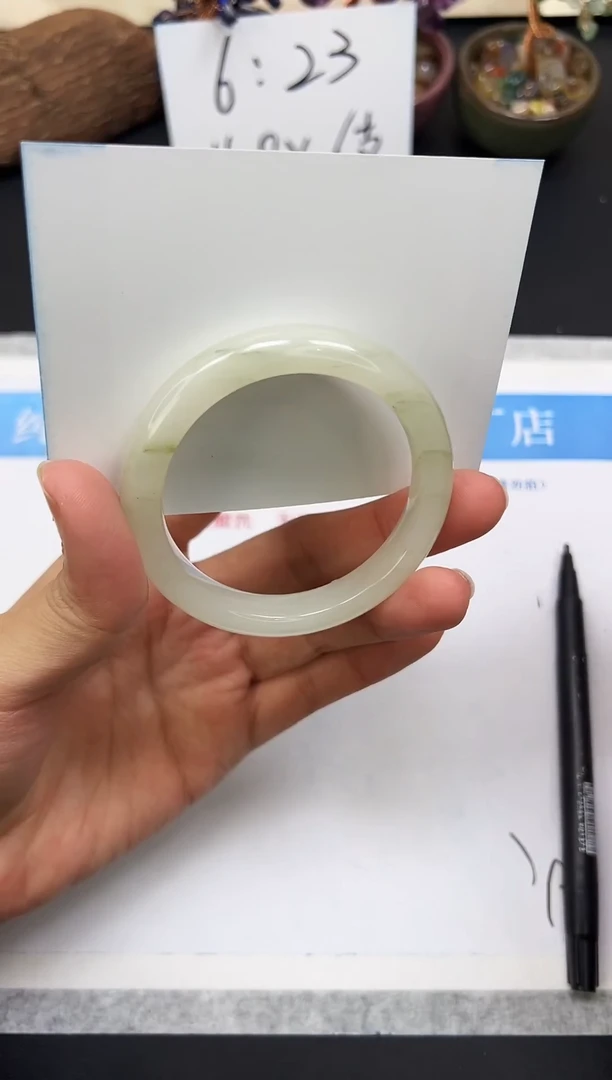 未镶嵌手镯石英质玉A4-51`52
