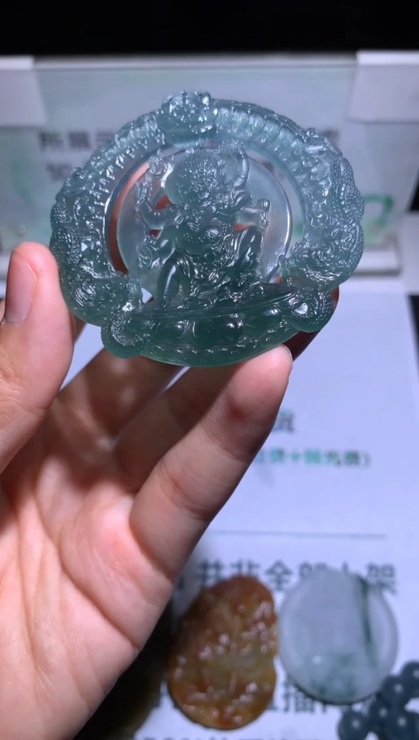 未镶嵌定制翡翠春****~-毛货-不退不换-