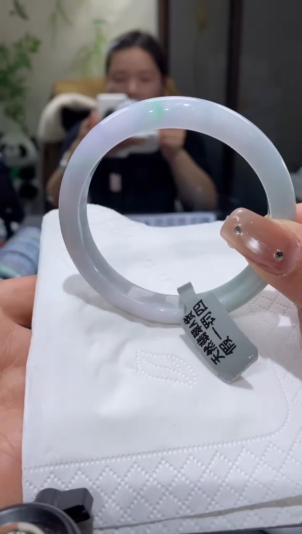 未镶嵌手镯翡翠圈口57.7