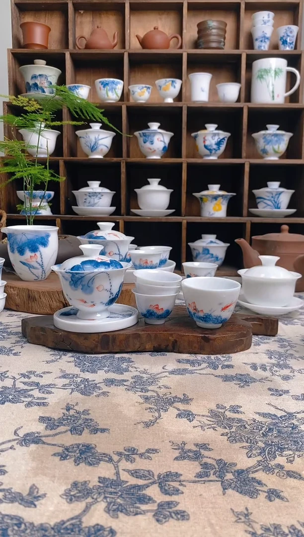 【闪购商品】盖碗/杯群芳斋闪购链接（以闪拍图片为准）