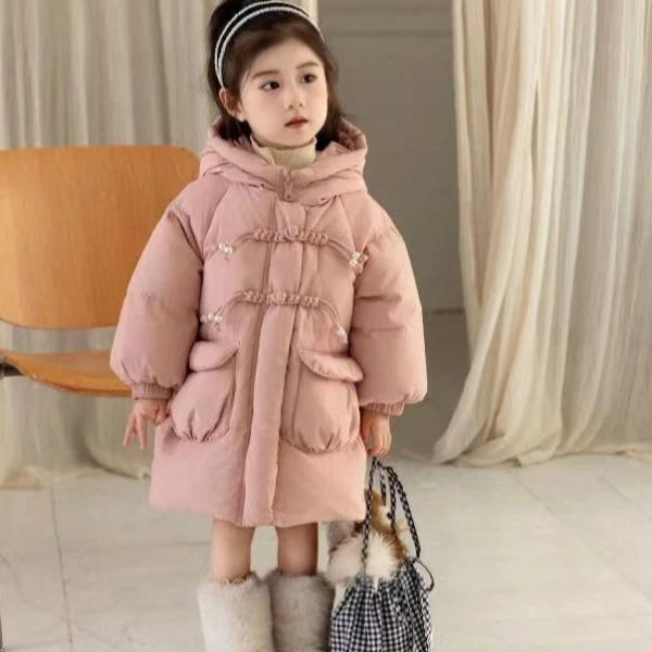 冬季儿童韩版时尚洋气羽绒服QK8962
