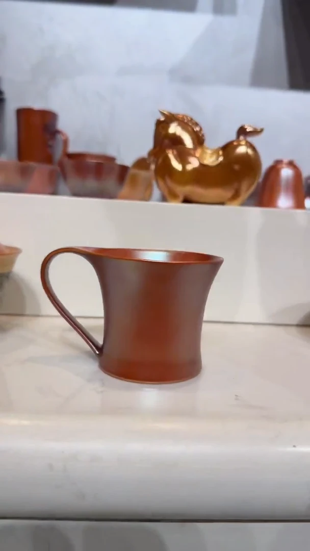 58柴房陶瓷柴烧咖啡杯