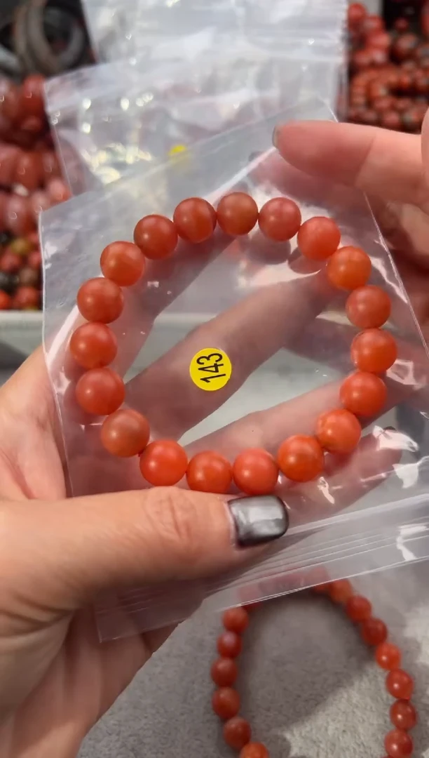 未镶嵌手串南红玛瑙10+