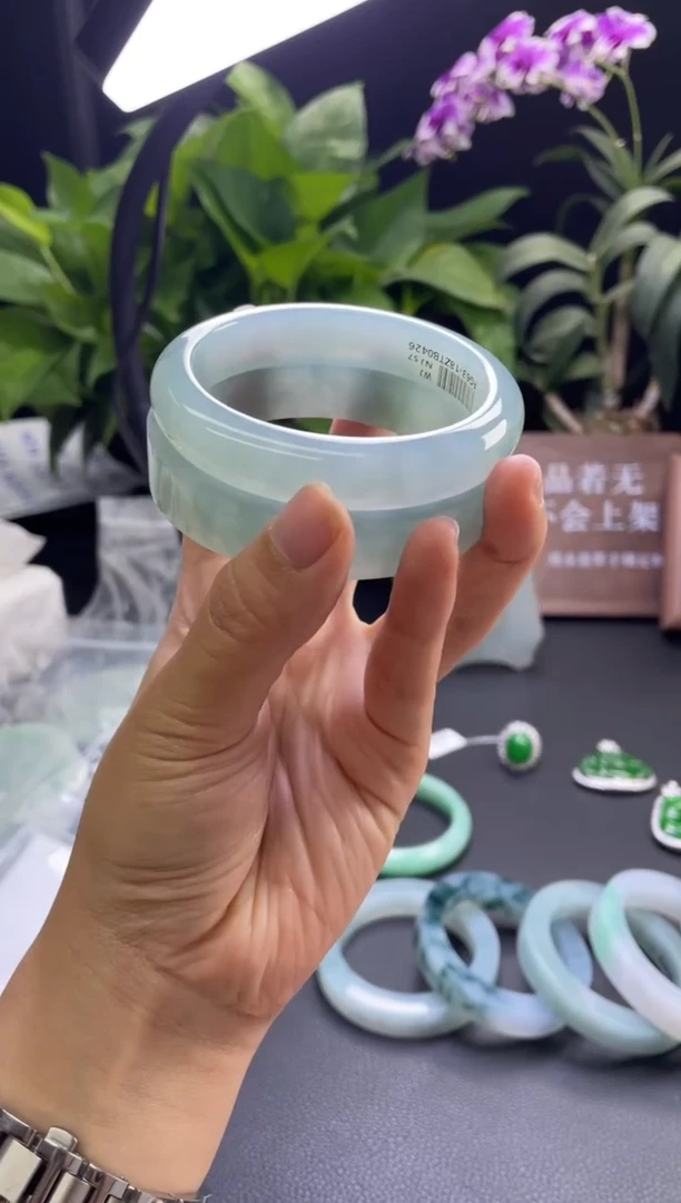 定制翡翠手镯未镶嵌天然缅料A货翡翠毛胚定制