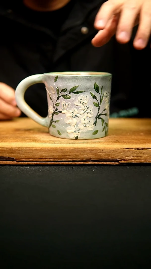 @@陶园瓷舍@@纯手工手绘@高温釉下彩