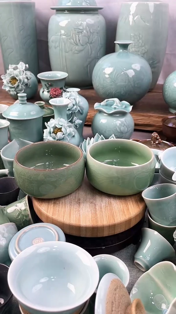 【闪购商品】2个 特价 微瑕 慧仙青瓷 颜色随机