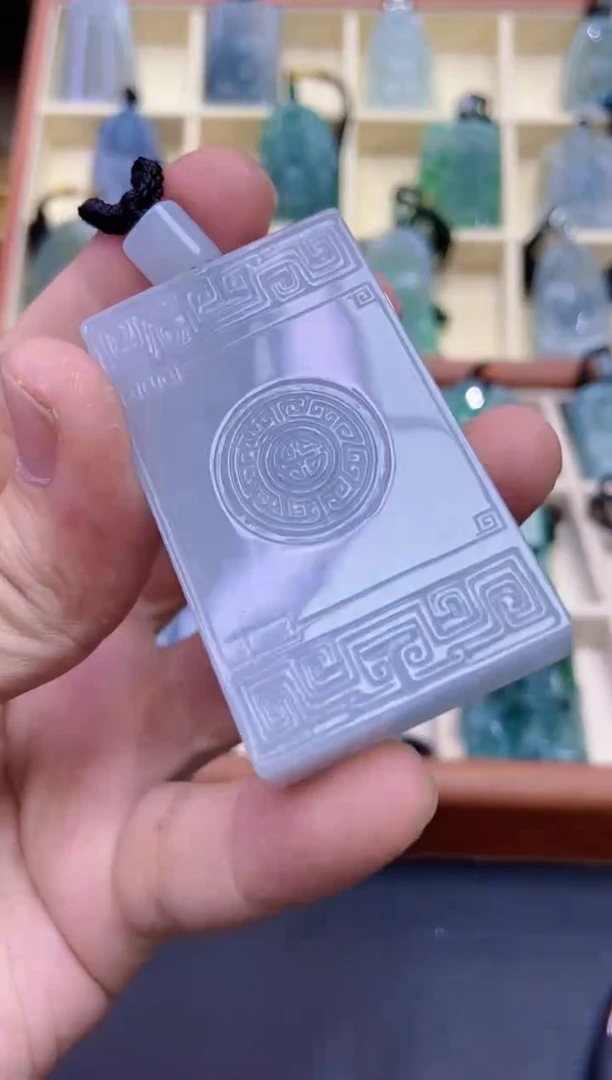 颈饰未镶嵌翡翠缅甸天然翡翠