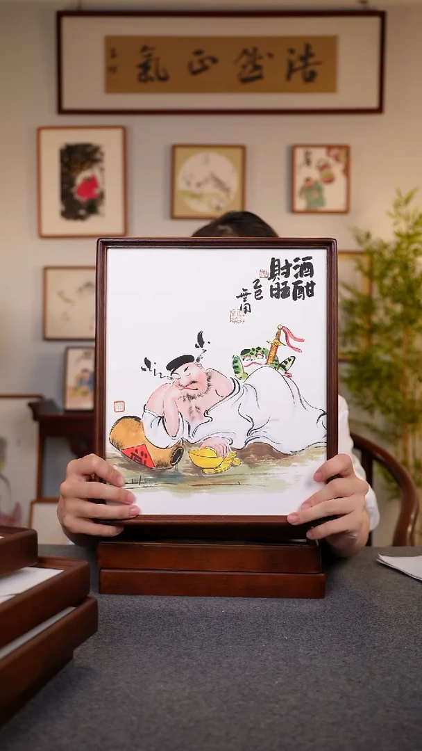 横款鹿鸣现代美术馆 -仲维利老师作品