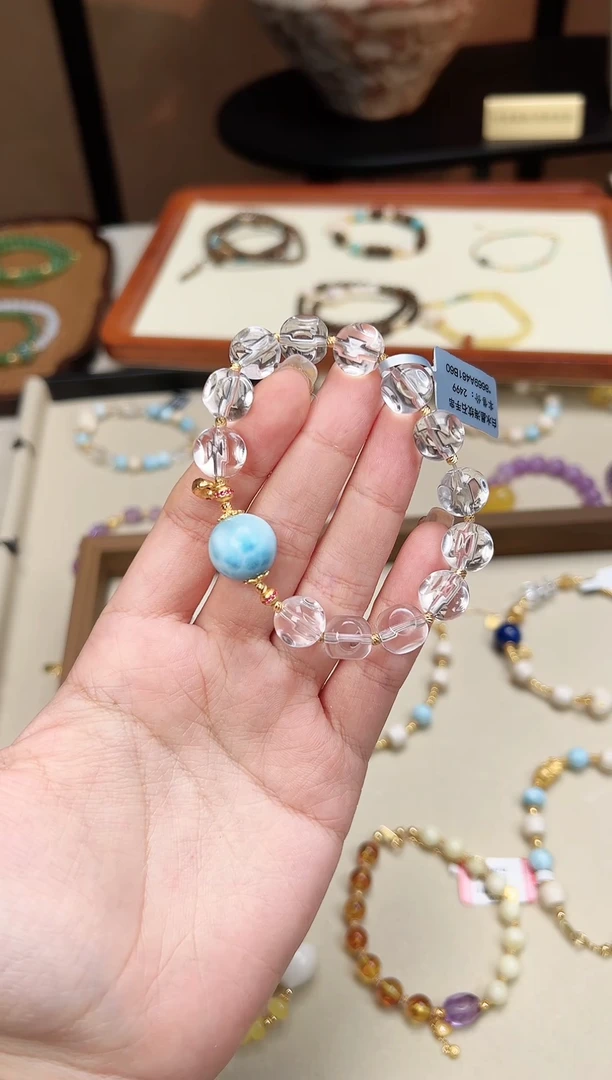 未镶嵌手链水晶多样性发其一