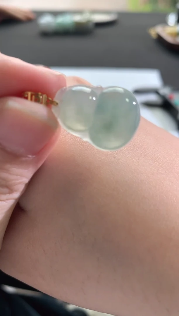 未镶嵌挂件翡翠葫芦F760-2