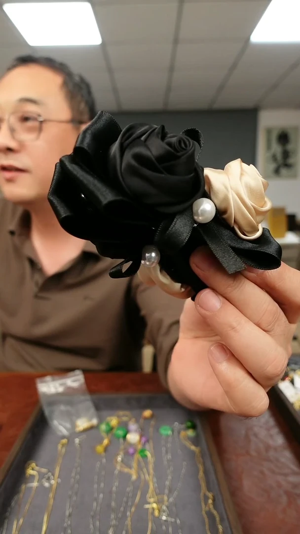 非金属布艺竖夹