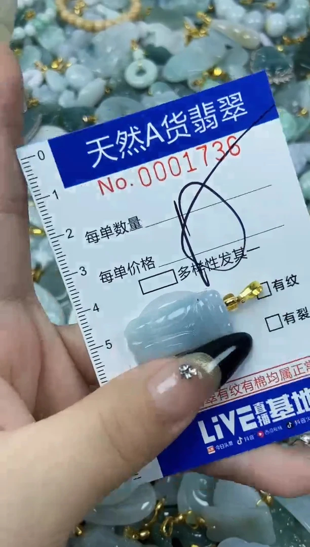 【闪购商品】翡翠颈饰未镶嵌天然A货翡翠