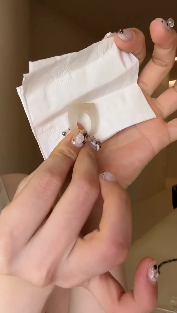 未镶嵌戒指和田玉13码藕粉