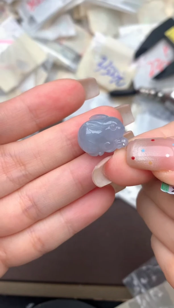 未镶嵌挂件翡翠一兔