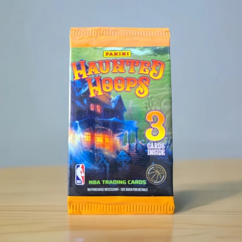 【拆盒】帕尼尼 万圣节hoops原包 爬楼 卡墙版  球星卡