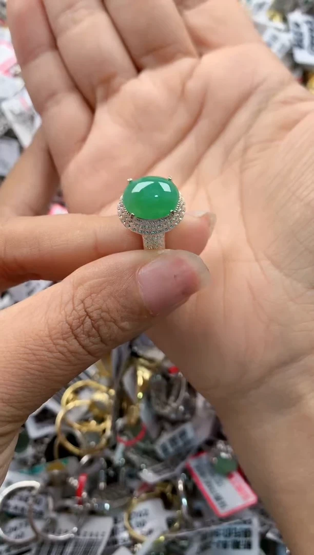 未镶嵌戒指翡翠555    7